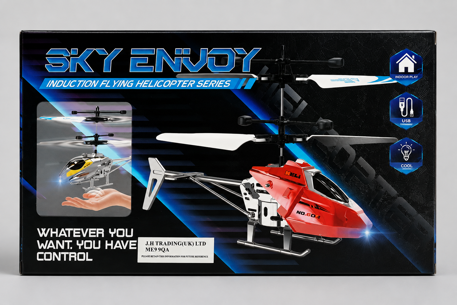 FLYING HELICOPTER PLAY SET FOR KIDS