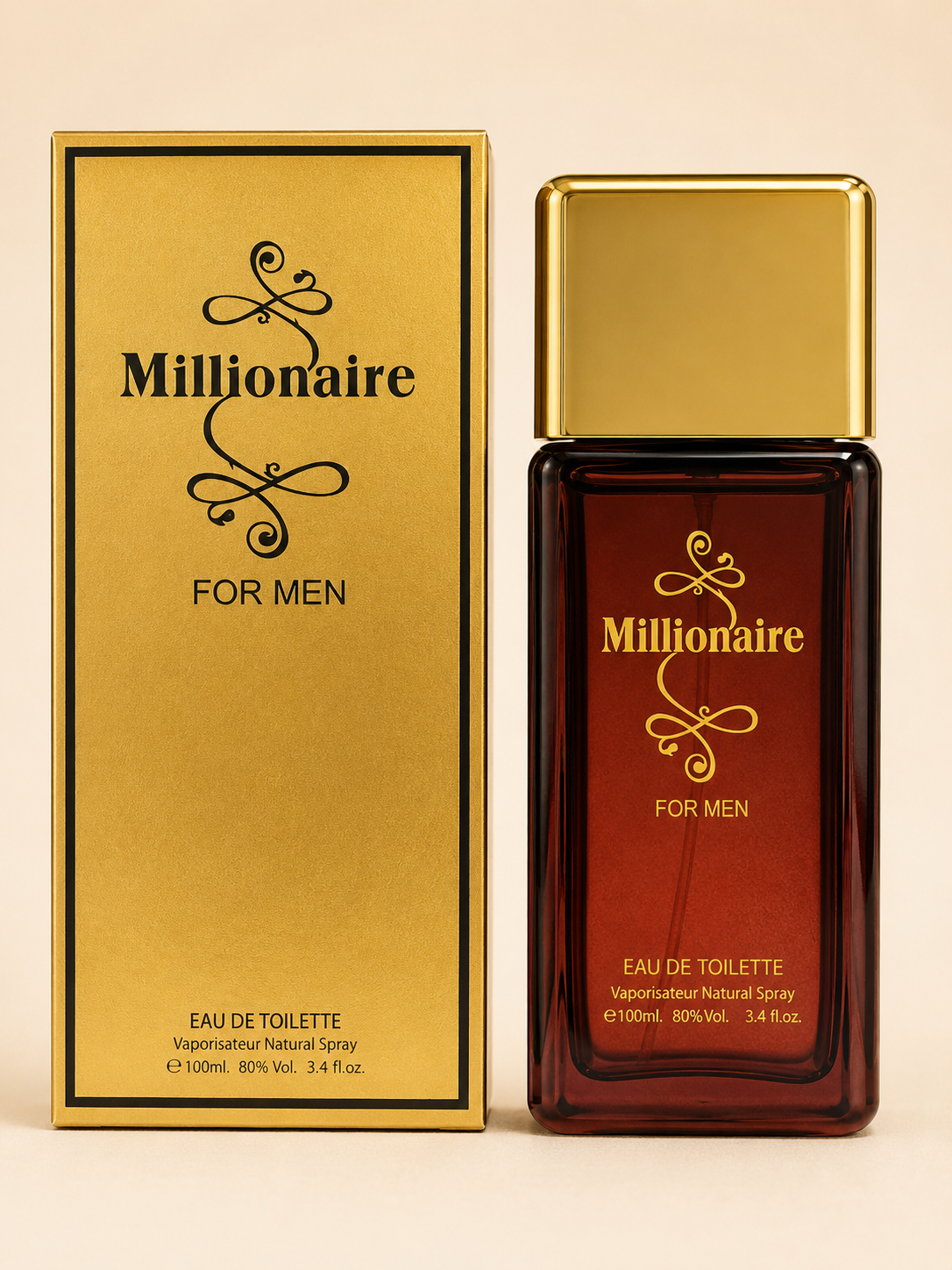 MILLIONAIRE FOR MEN – EAU DE TOILETTE - 100ML