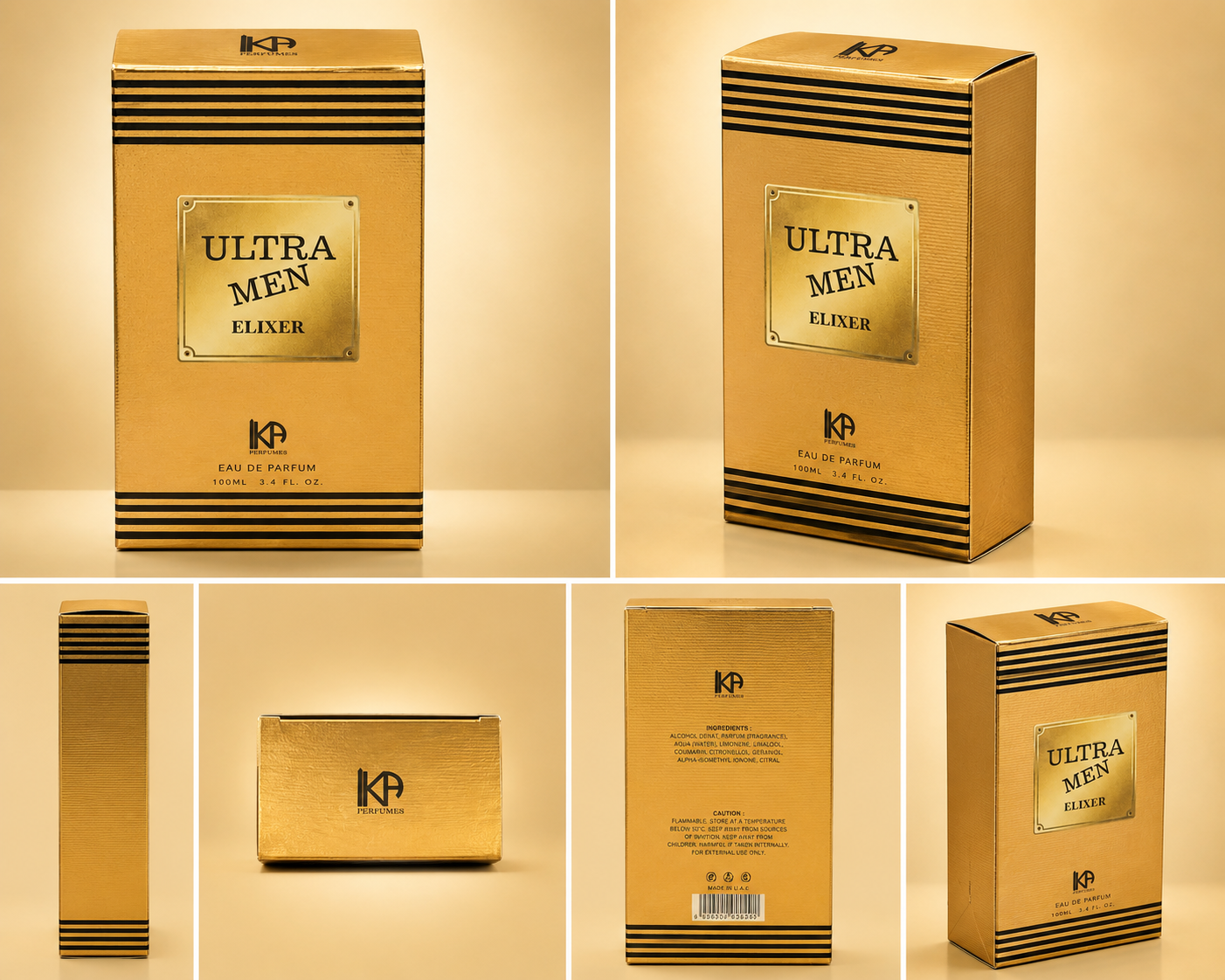 ULTRA MEN ELIXER - EAU DE PARFUM - 100ML - LONG LASTING & PREMIUM