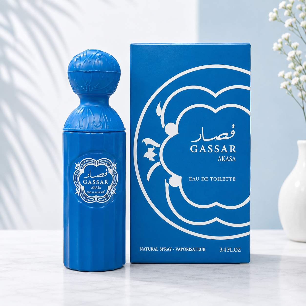 GASSAR AKASA PERFUME WITH NATURAL SPRAY - EAU DE TOILETTE - UNISEX -100ml