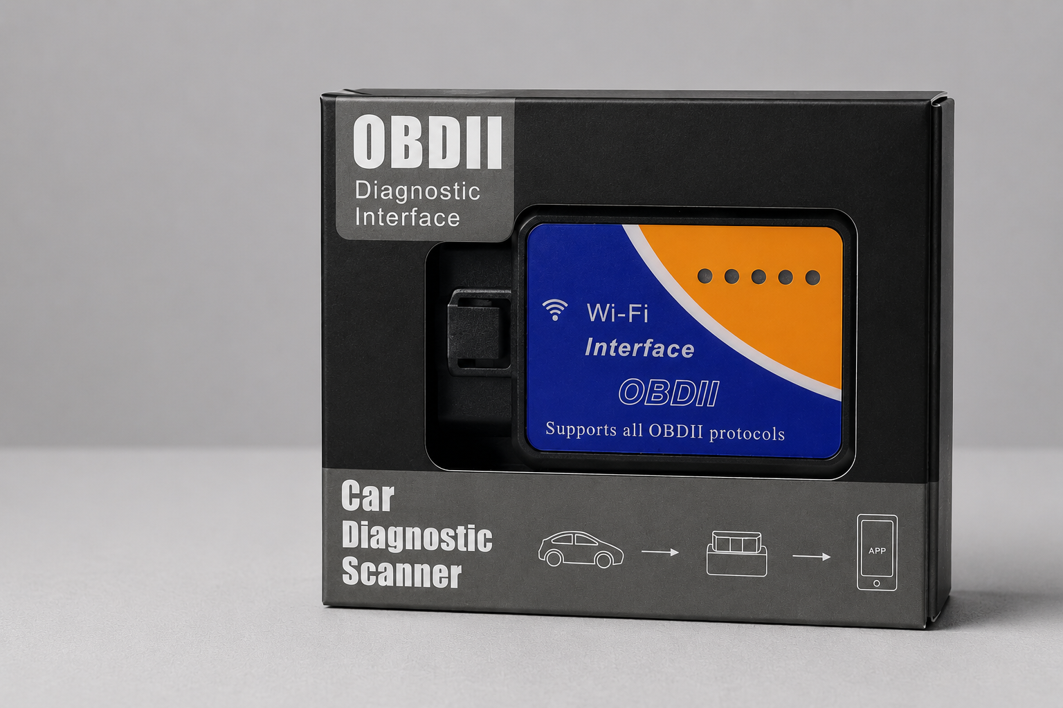 WIFI CAR DIAGNOSTIC SCANNER - FOR iOS, ANDROID & WINDOWS - by OBDII
