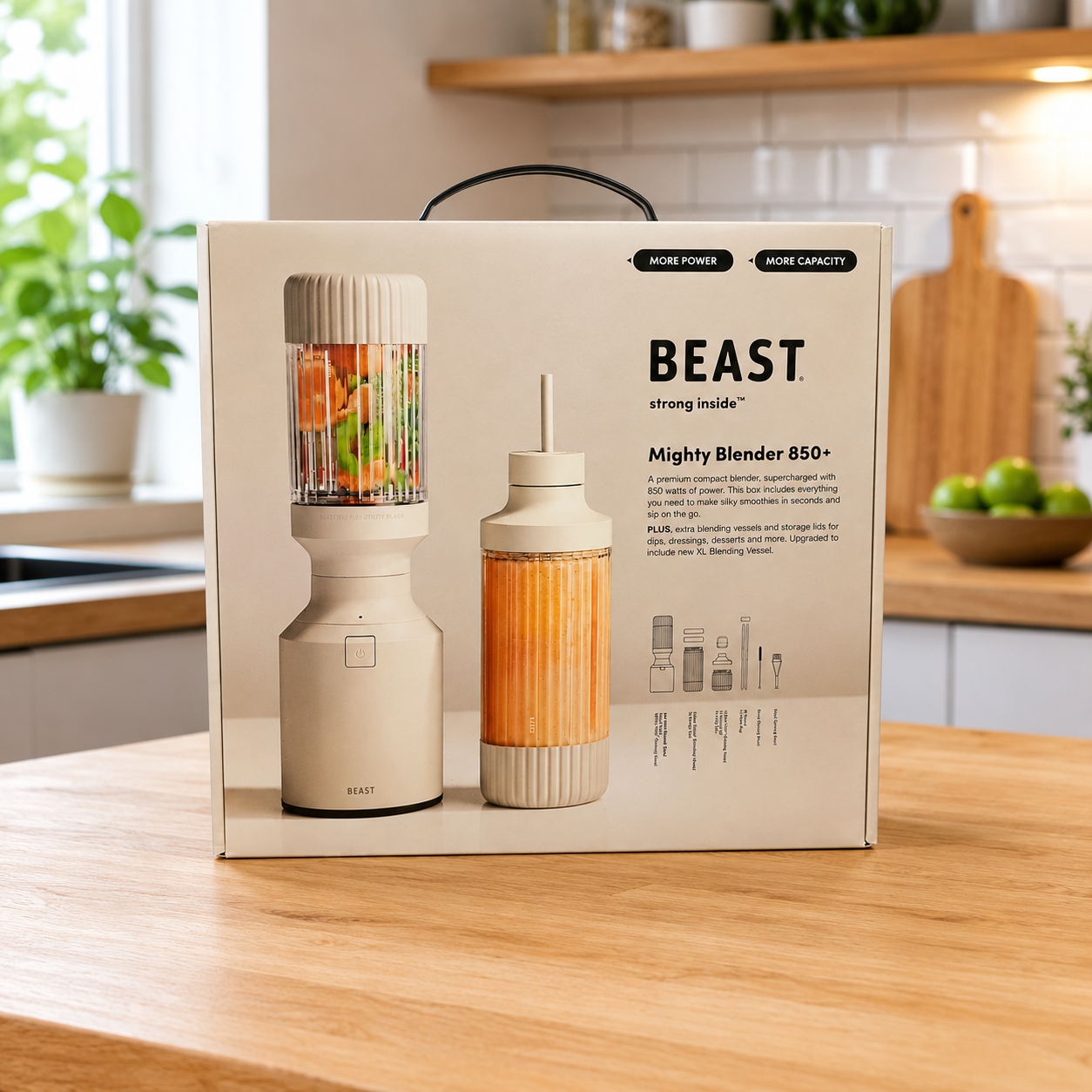 BEAST BLENDER - MORE POWER & MORE CAPACITY