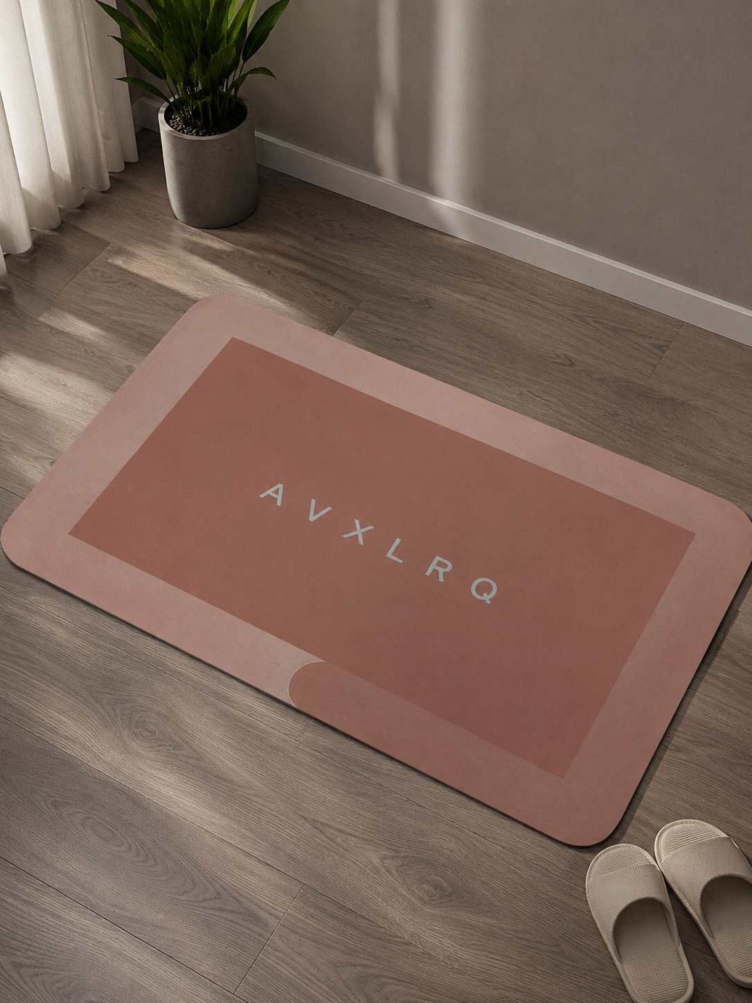 FLOOR MAT - NON-SLIP BACKING & EASY TO CLEAN