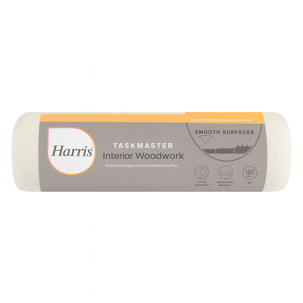 Harris Taskmaster Interior Woodwork Roller Refill – 180mm