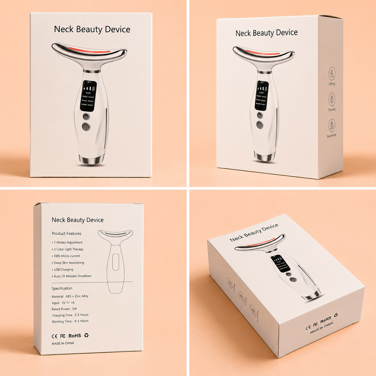 NECK BEAUTY DEVICE - SMART SKINCARE FOR A FIRMER & YOUTHFUL NECK
