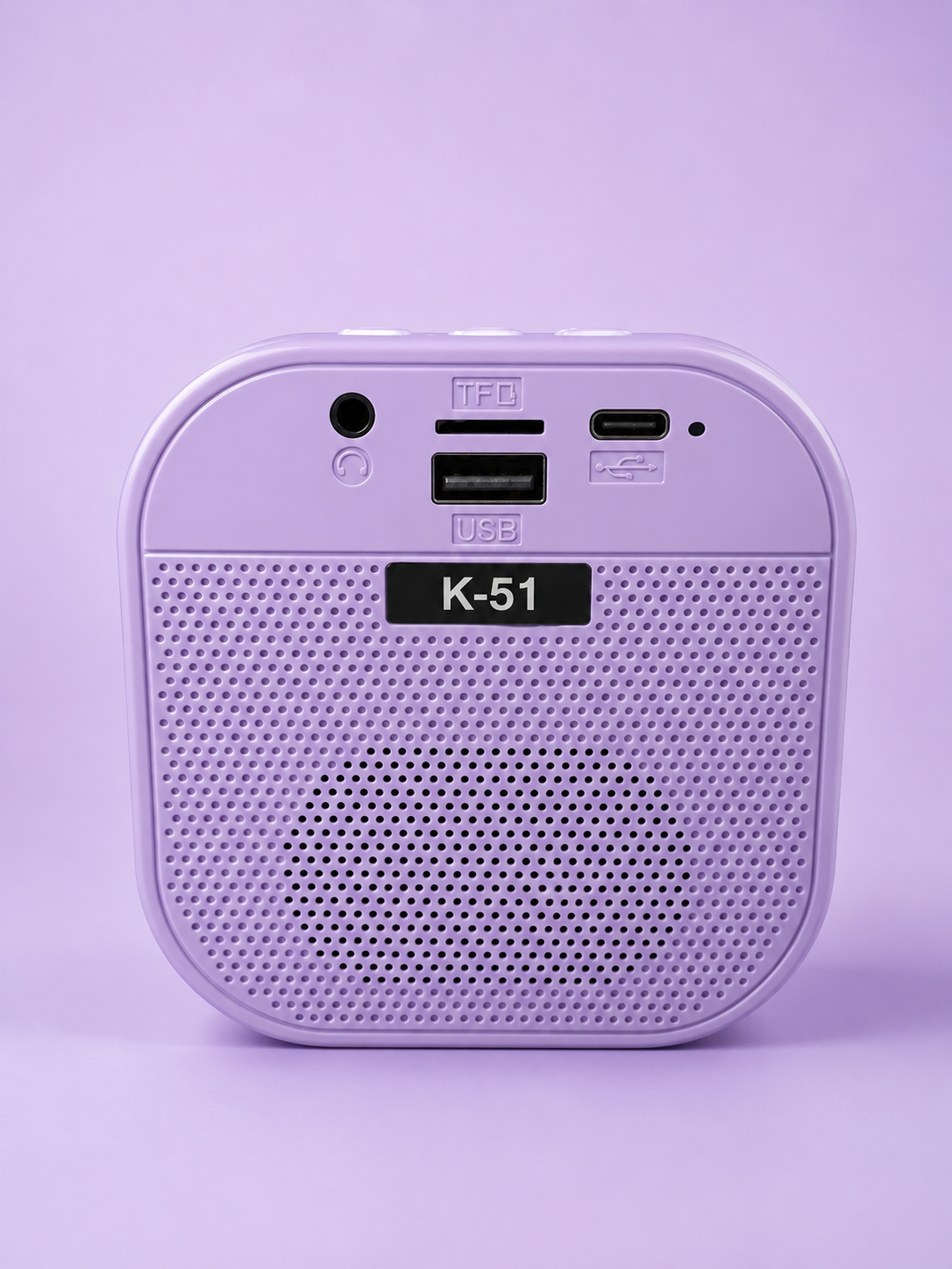 KARAOKE WIRELESS BLUETOOTH SPEAKER WITH DUAL MICROPHONES - FOR ABOVE 3 YEARS