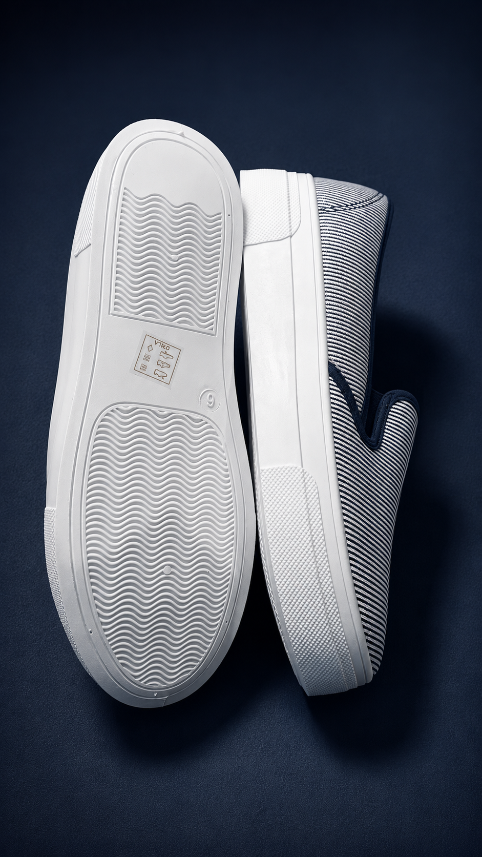 WOMEN CASUAL STRIPED FOOTWEAR - EVERYDAY USE - SIZE-6 by URBAN JACKS(ORLA)