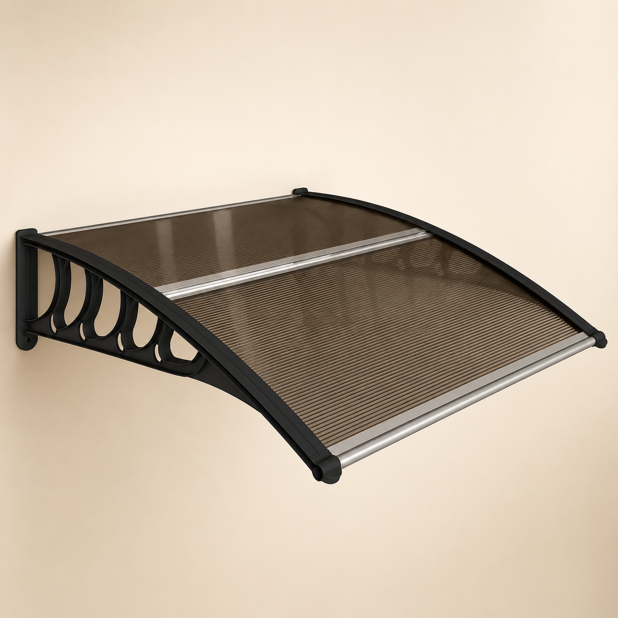 DOOR CANOPY AWNING - IN BRONCE EDITION - DURABLE + WATER RESISTANT