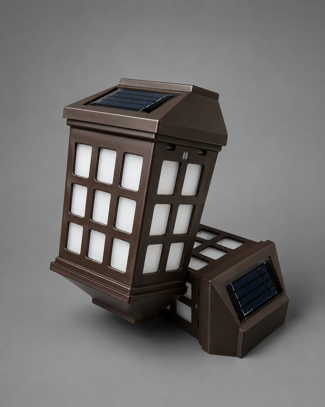 SOLAR LIGHTS - SET OF 4/PACK - by DELUXE
