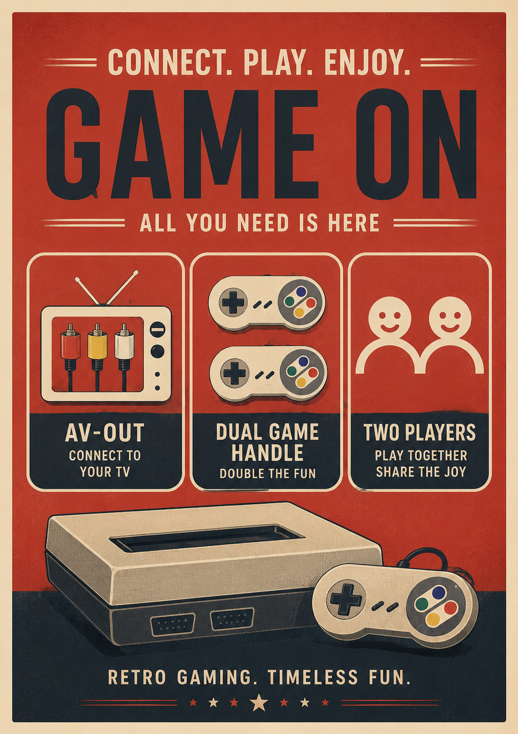 CLASSIC MINI TV GAME - 620 8 BIT GAMES - 2 PLAYERS CAN PLAY