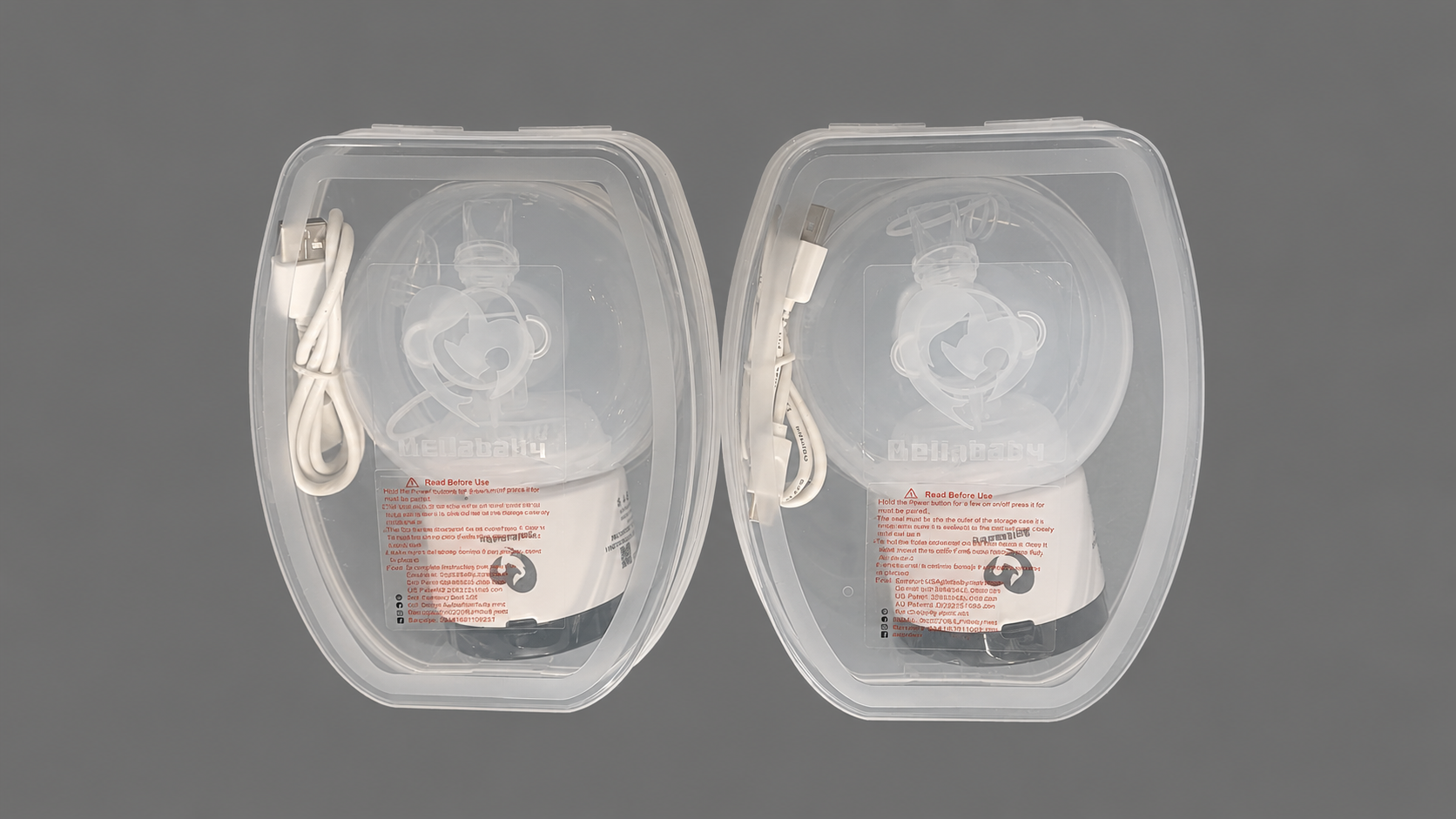 Bellababy Breast Pump,Portable Wireless Wearable Rechargeable Hands Free Breast Pump Electric with 4 Modes & 6 Levels