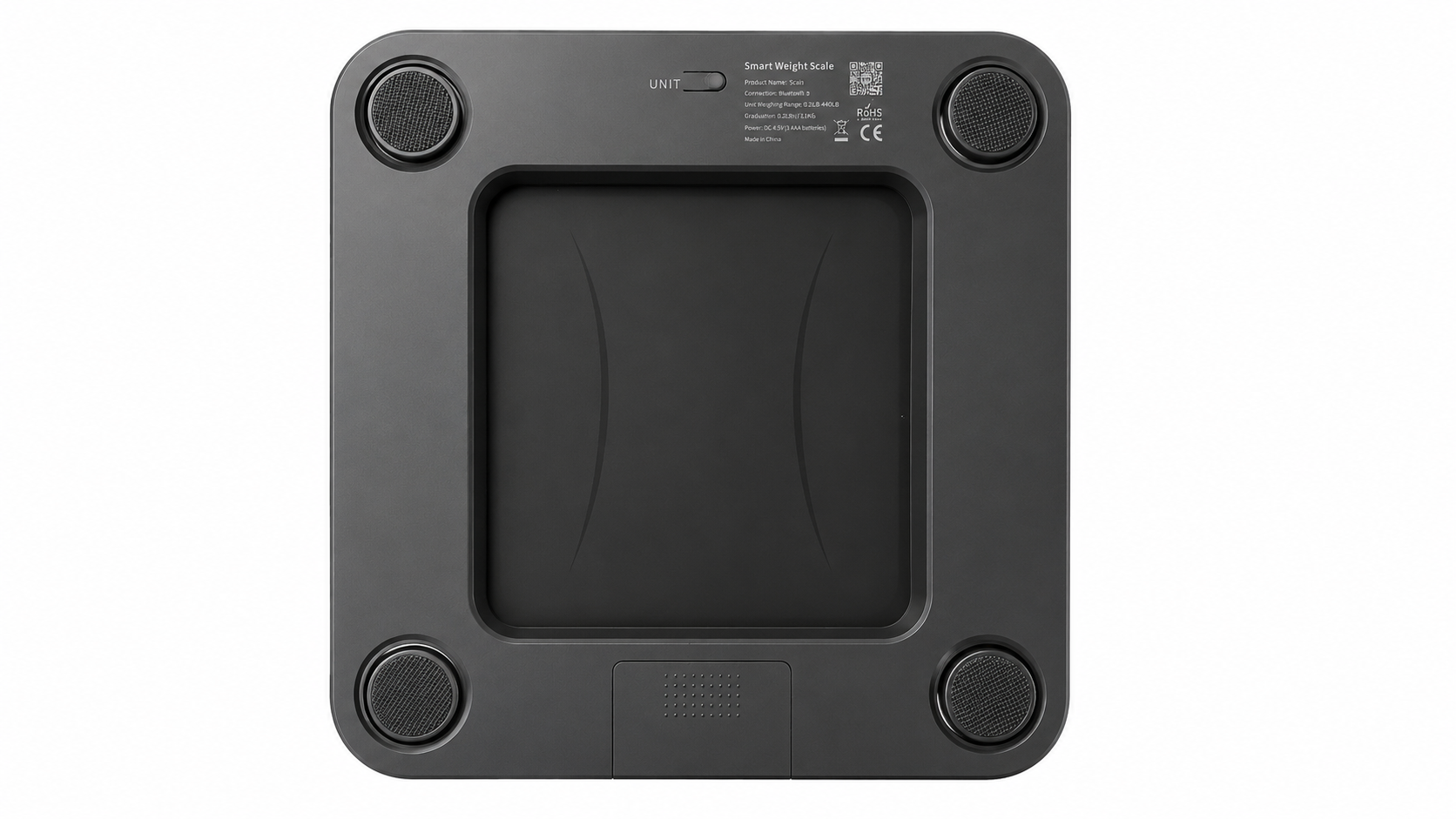 WEIGHING SCALE - MULTIPLE FUNCTIONS - BLACK EDITION by INSMART