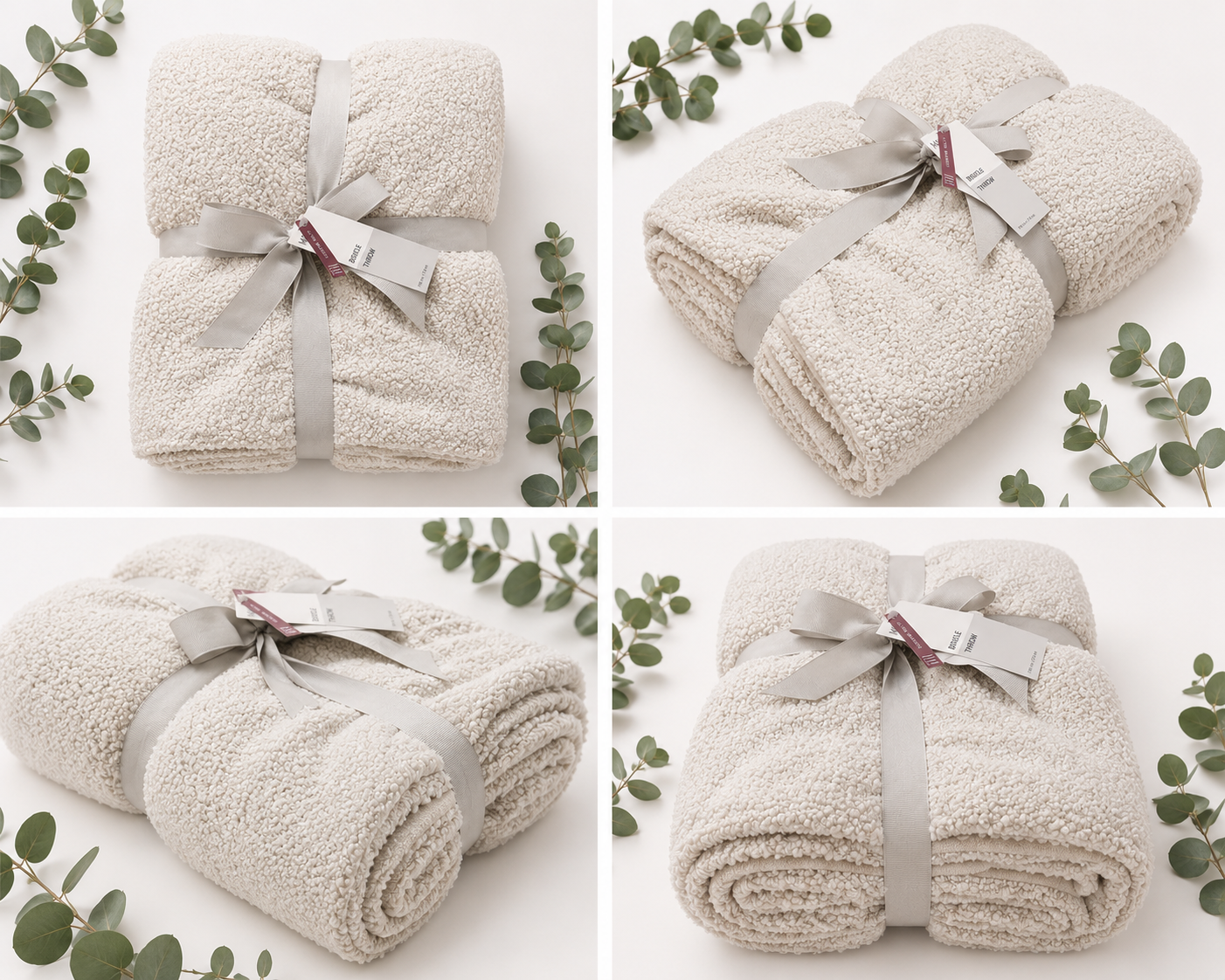 HIGH ST BRAND - ULTRA WARMTH THROW - GREY EDITION