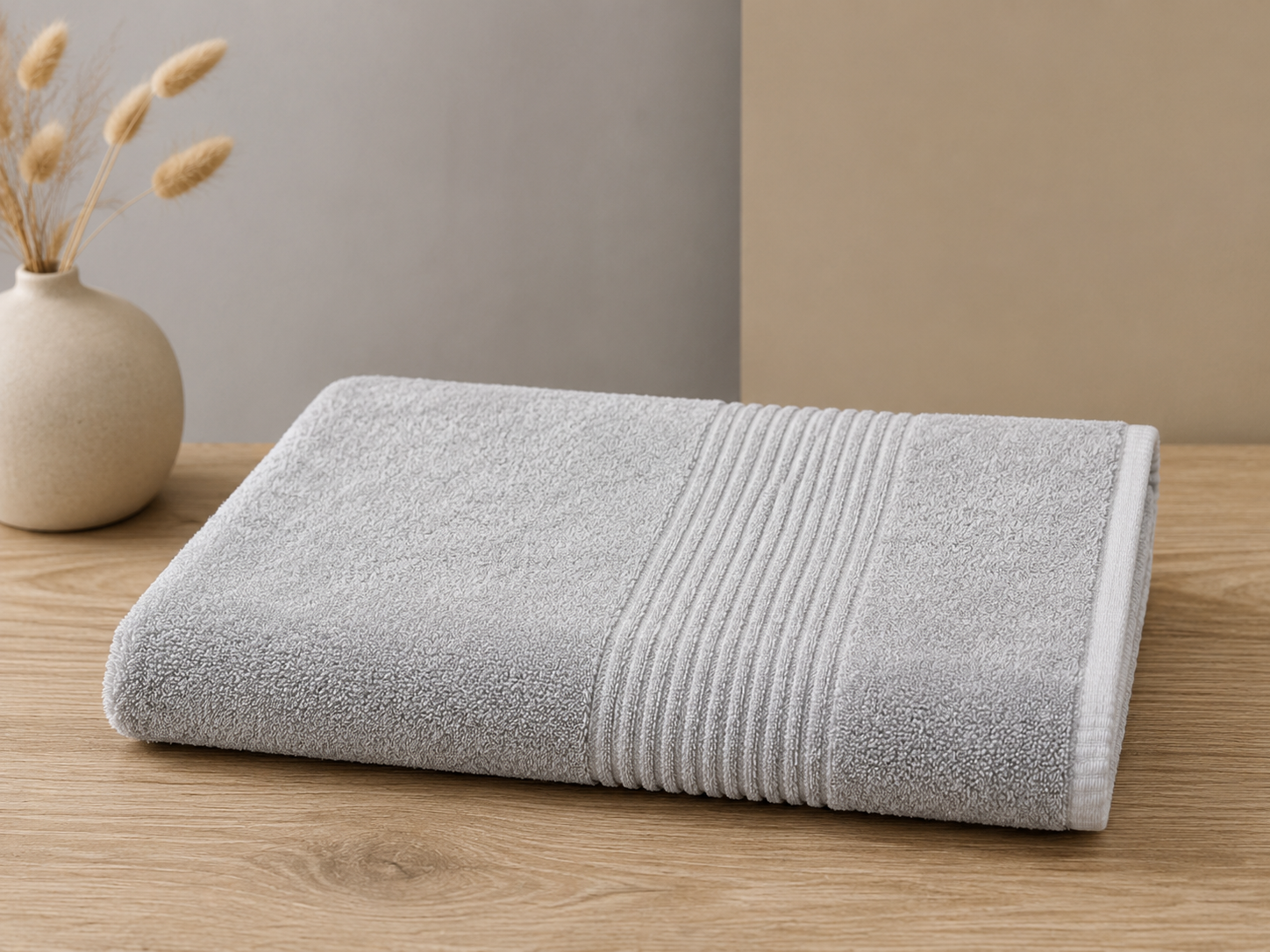 HIGH ST BRAND - LIGHT GREY EDITION - EXTRA LARGE TOWEL - 100*200CM