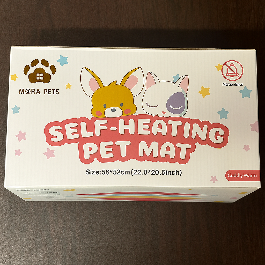 Mora Pets Self-Heating Pet Mat – 58x52cm (22.8"x20.5")