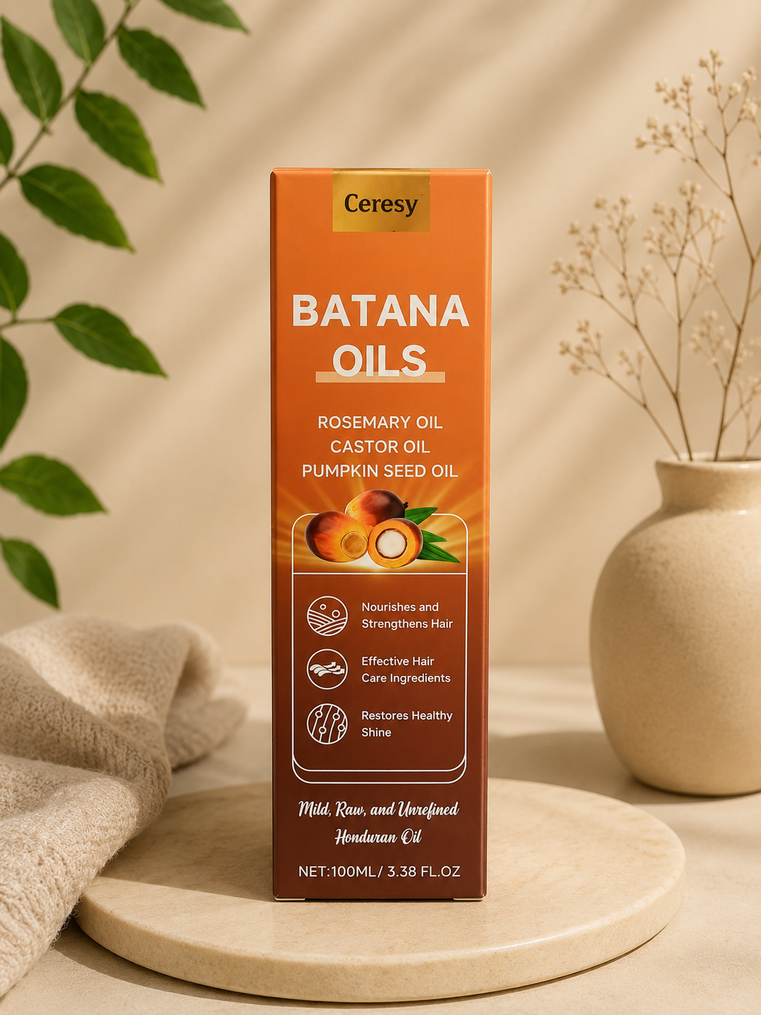 BATANA OILS FOR HAIR NOURISHMENT & PREVENT FROM BREAKAGE