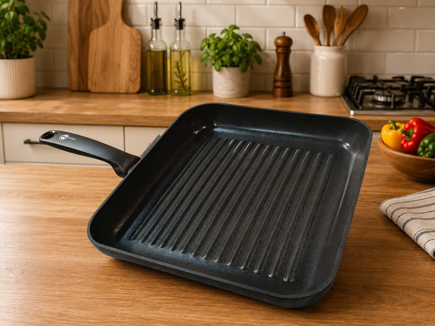 THE ORIGINAL GREEN PAN - TOUGHENED NON-STICK + HEALTHY CERAMIC