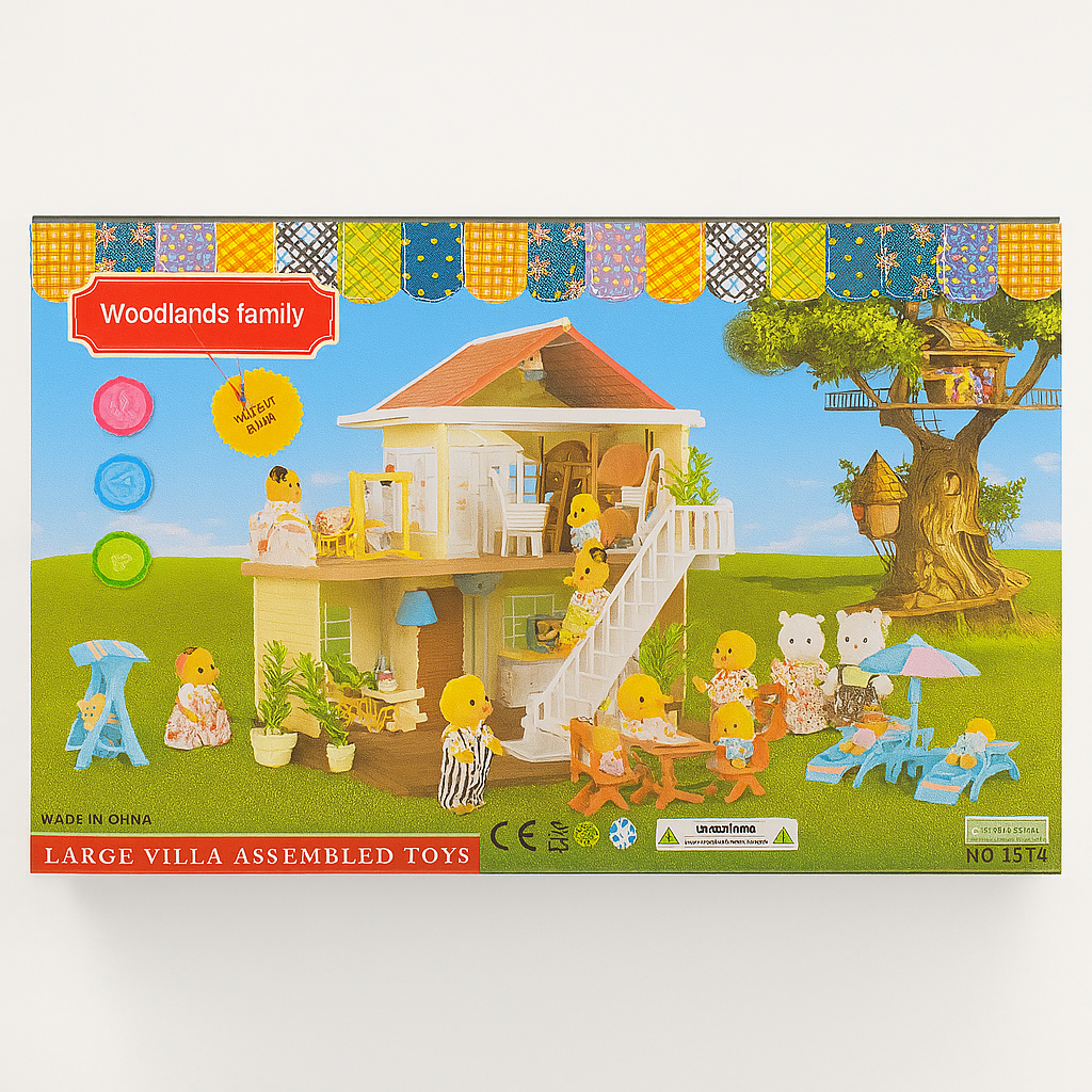 Woodlands Family Large Villa Playset