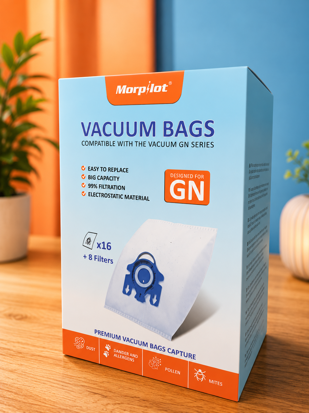 VACUUM BAGS - FOR EXTRA STORAGE IN LUGGAGE - by MORPILOT
