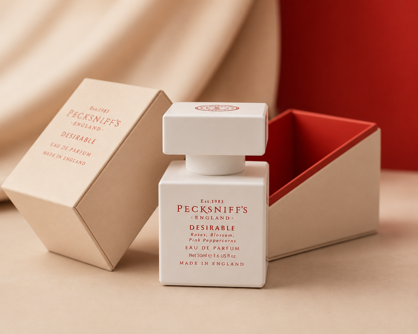 PECKSNIFF'S 'DESIRABLE' EAU DE PARFUM - 50ml (made in England)