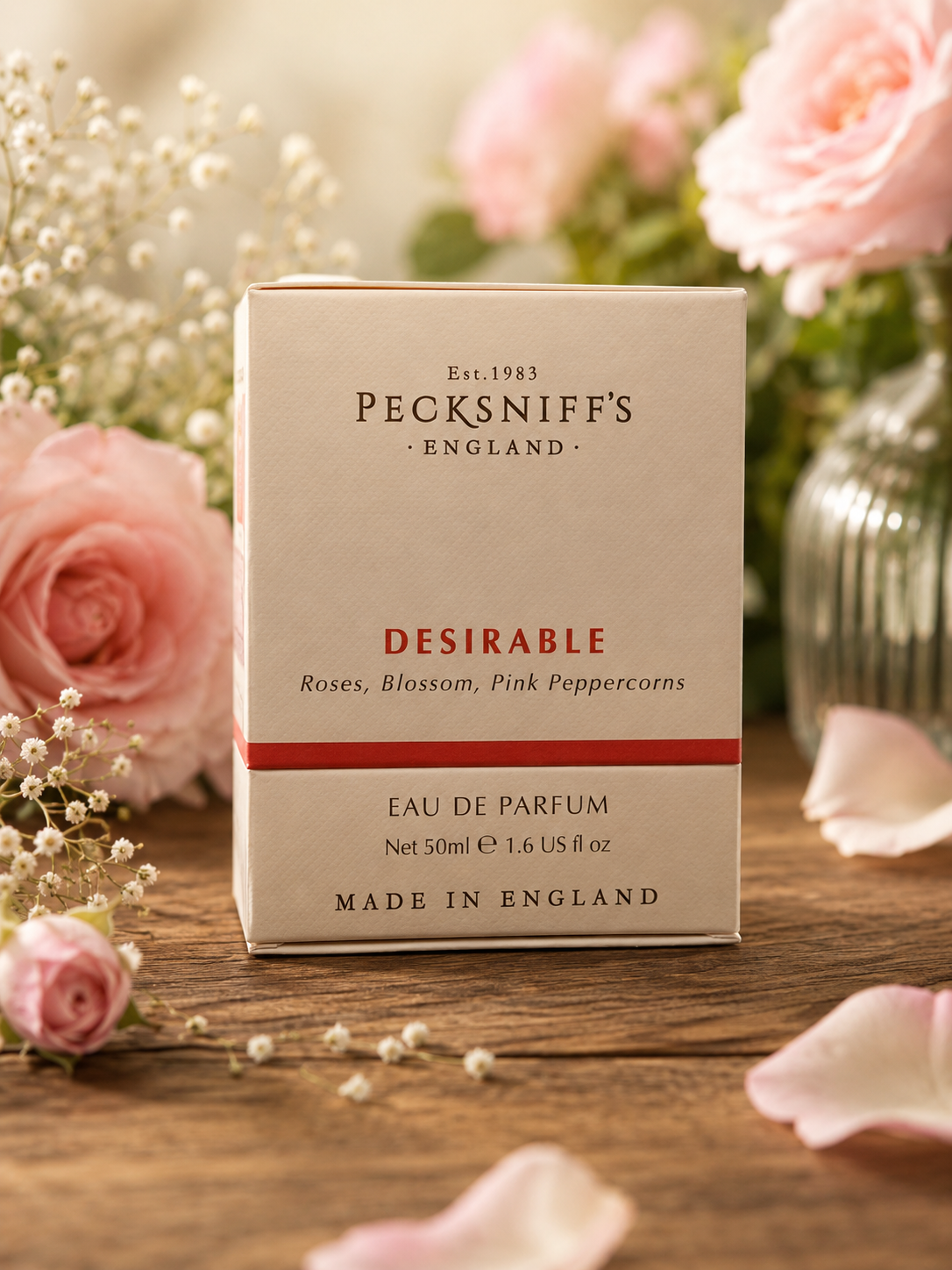 PECKSNIFF'S 'DESIRABLE' EAU DE PARFUM - 50ml (made in England)