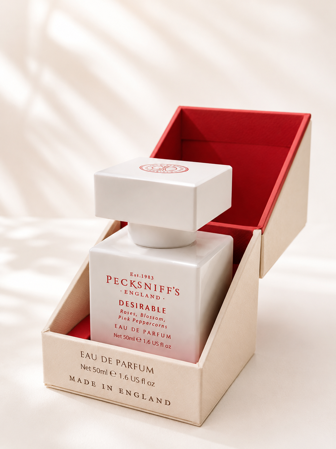 PECKSNIFF'S 'DESIRABLE' EAU DE PARFUM - 50ml (made in England)
