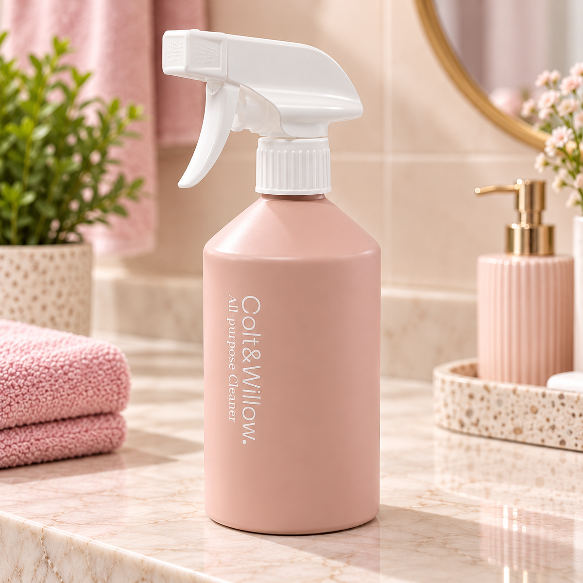 ALL PURPOSE CLEANER BOTTLE - 500ml FOR SAFE, EFFECTIVE & JOYFUL CLEANING by COLT&WILLOW LTD.
