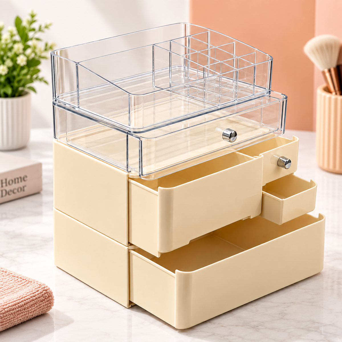 DRAWER STORAGE BOX FOR STATIONERY OR MAKEUP ORGANISER - SIZE - (230*165*320mm)