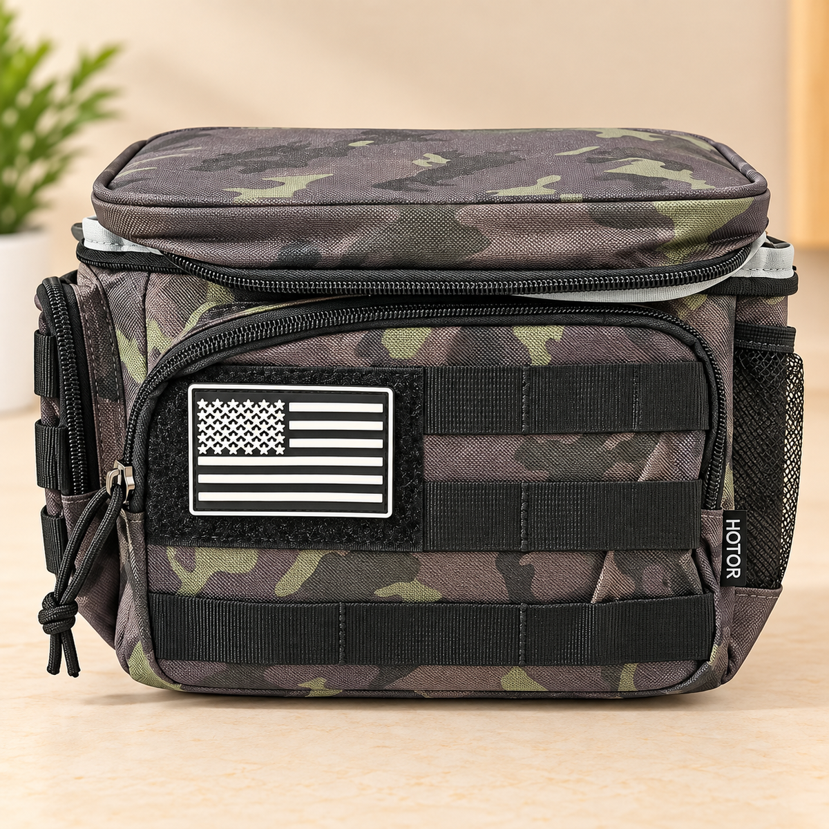 LUNCH BOX - CAMOUFLAGE ARTICLE - WASHPRROF & SPACIOUS - CAN BE WEAR AS HAND BAG & CROSSBODY BAG