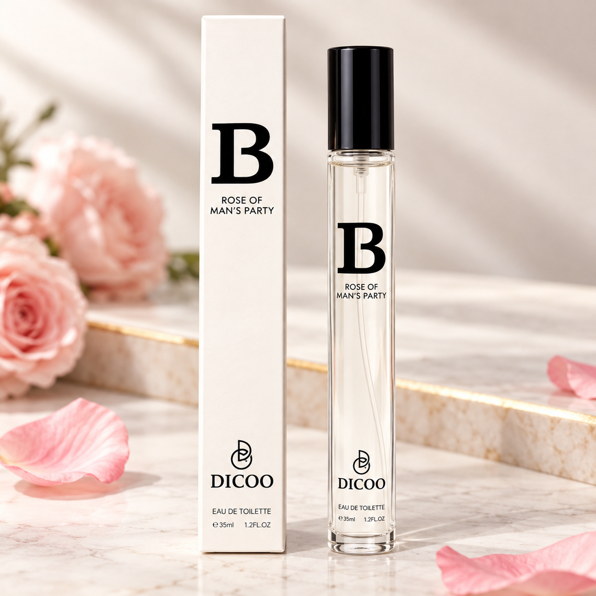 Dicoo Rose of mans party eau de toilette – 35ML / 1.2 FL.OZ