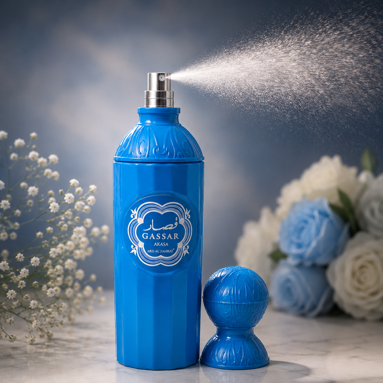 GASSAR AKASA PERFUME WITH NATURAL SPRAY - EAU DE TOILETTE - UNISEX -100ml