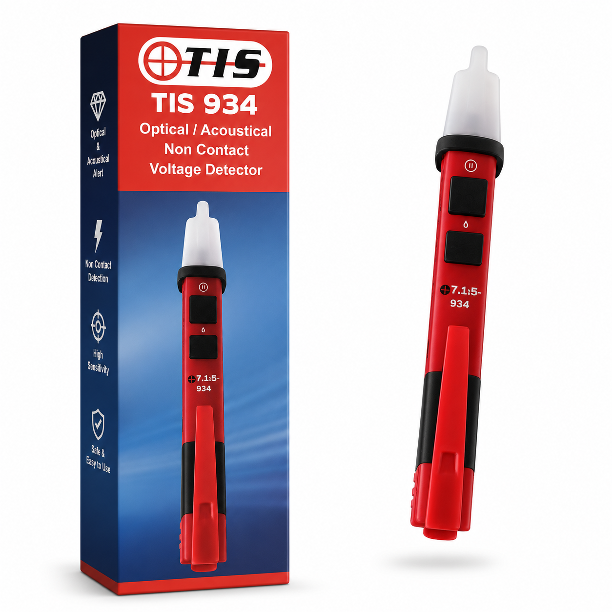 TIS 934 Optical / Acoustical Non-Contact Voltage Detector
