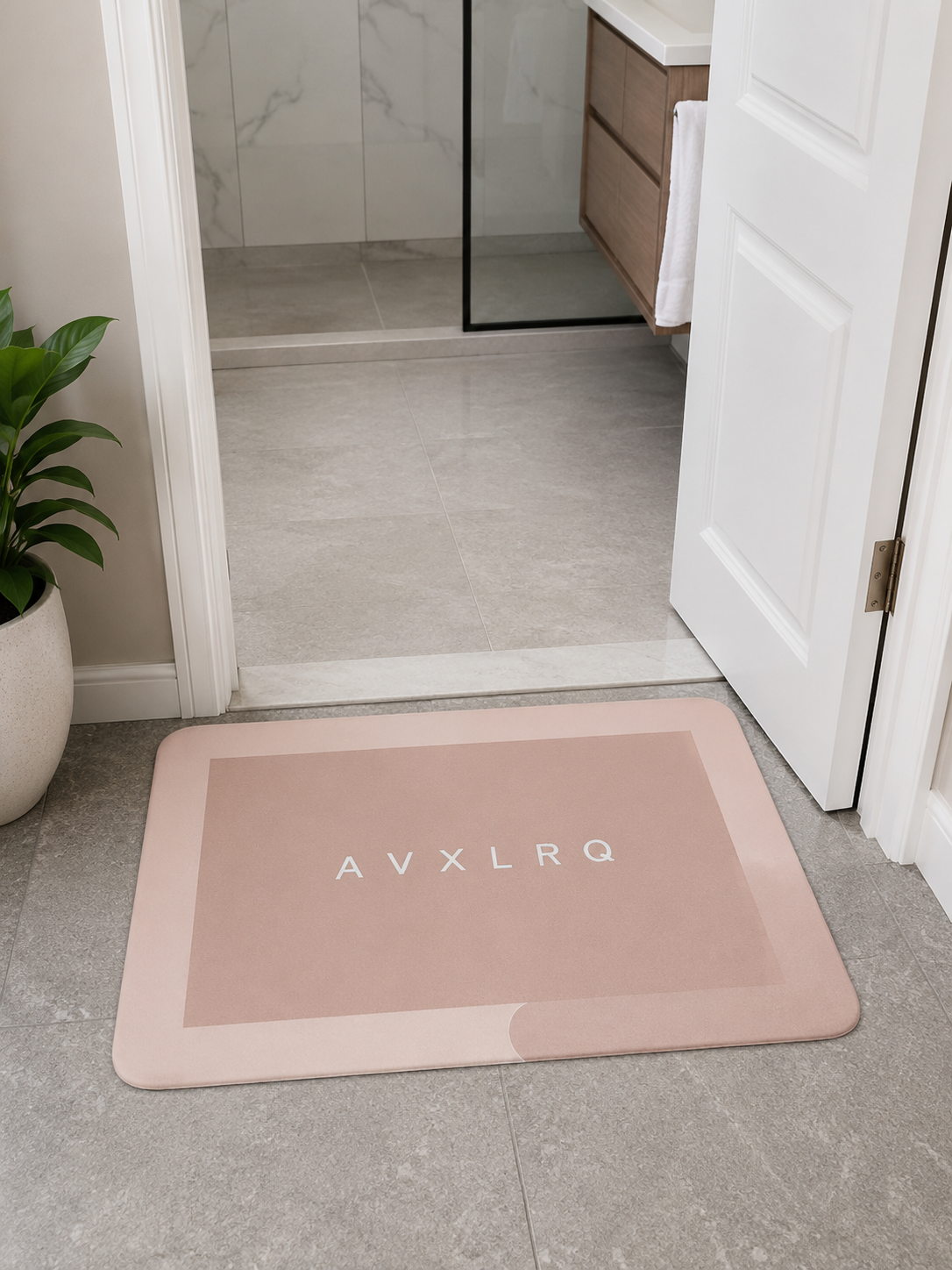 FLOOR MAT - NON-SLIP BACKING & EASY TO CLEAN