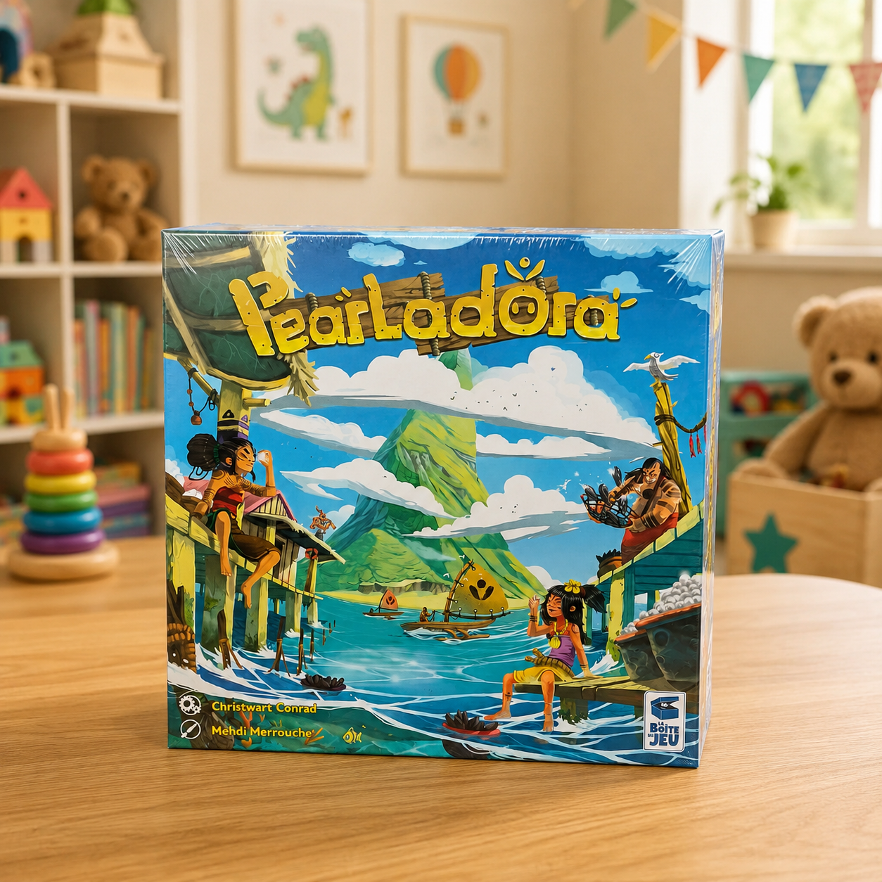 PEARLADORA STRATEGY BOARD GAME - Family Adventure &amp; Territory Control Game