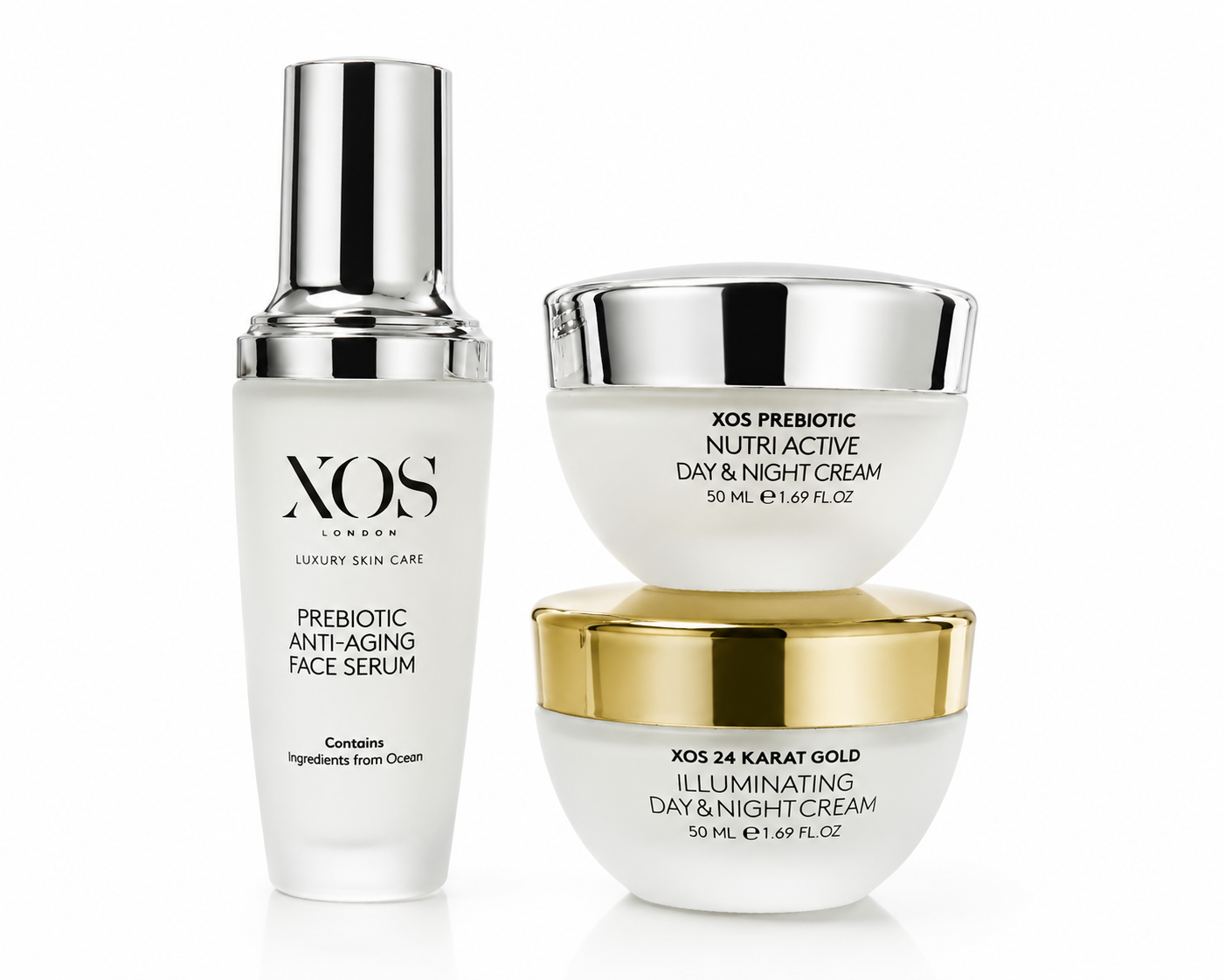 XOS 24K Gold Serum – Anti-Ageing Facial Serum for Firm, Smooth & Radiant Skin