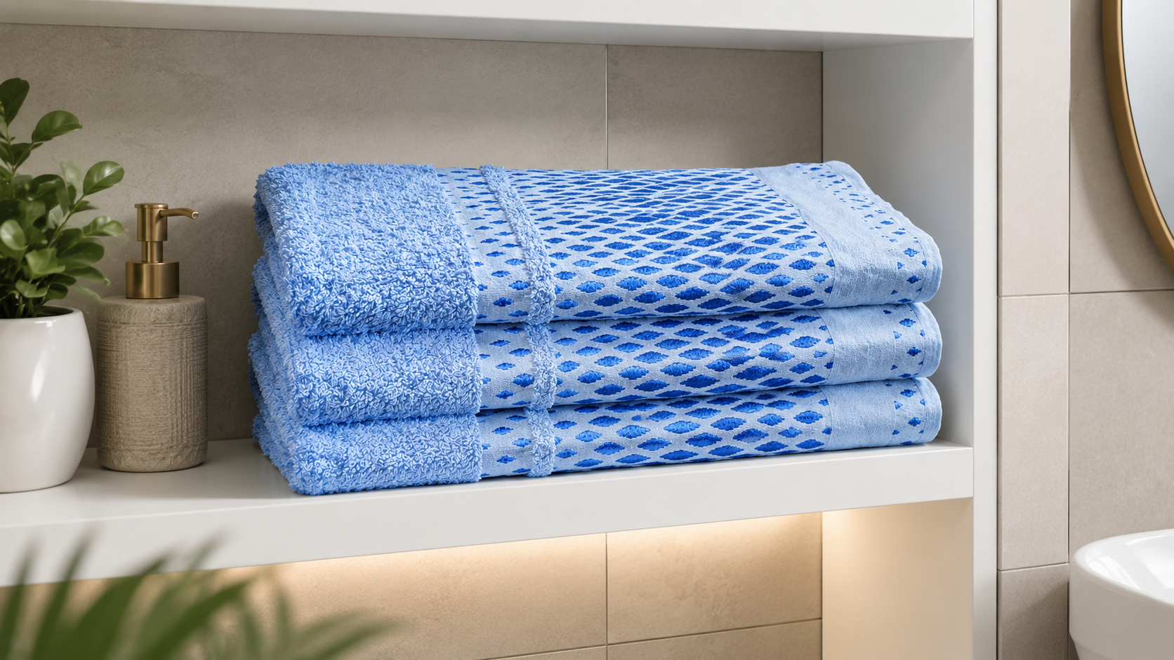 COOLING BATH SHEET- SET OF 3/PACK - 90*150CM - IN 4 COLORS by REVERIE MAISON