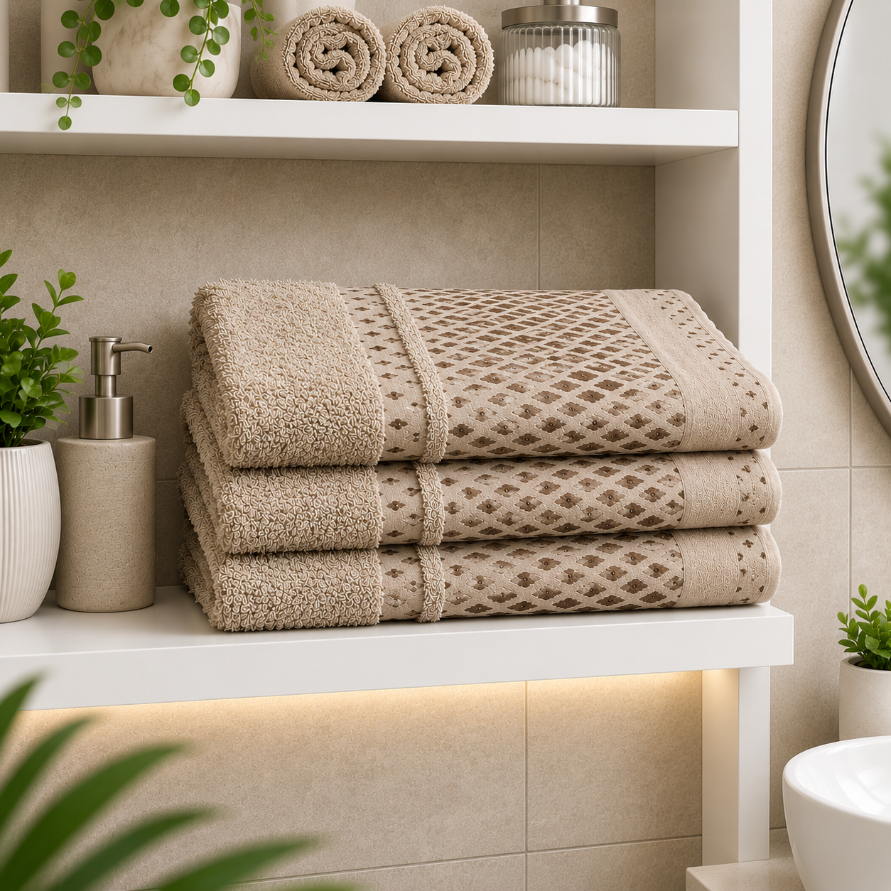 COOLING BATH SHEET- SET OF 3/PACK - 90*150CM - IN 4 COLORS by REVERIE MAISON