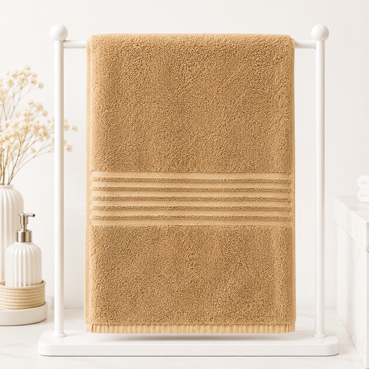 HIGH ST BRAND - LUXURY EGYPTIAN COTTON HAND TOWEL -600GSM I SIZE-50cm*90cm