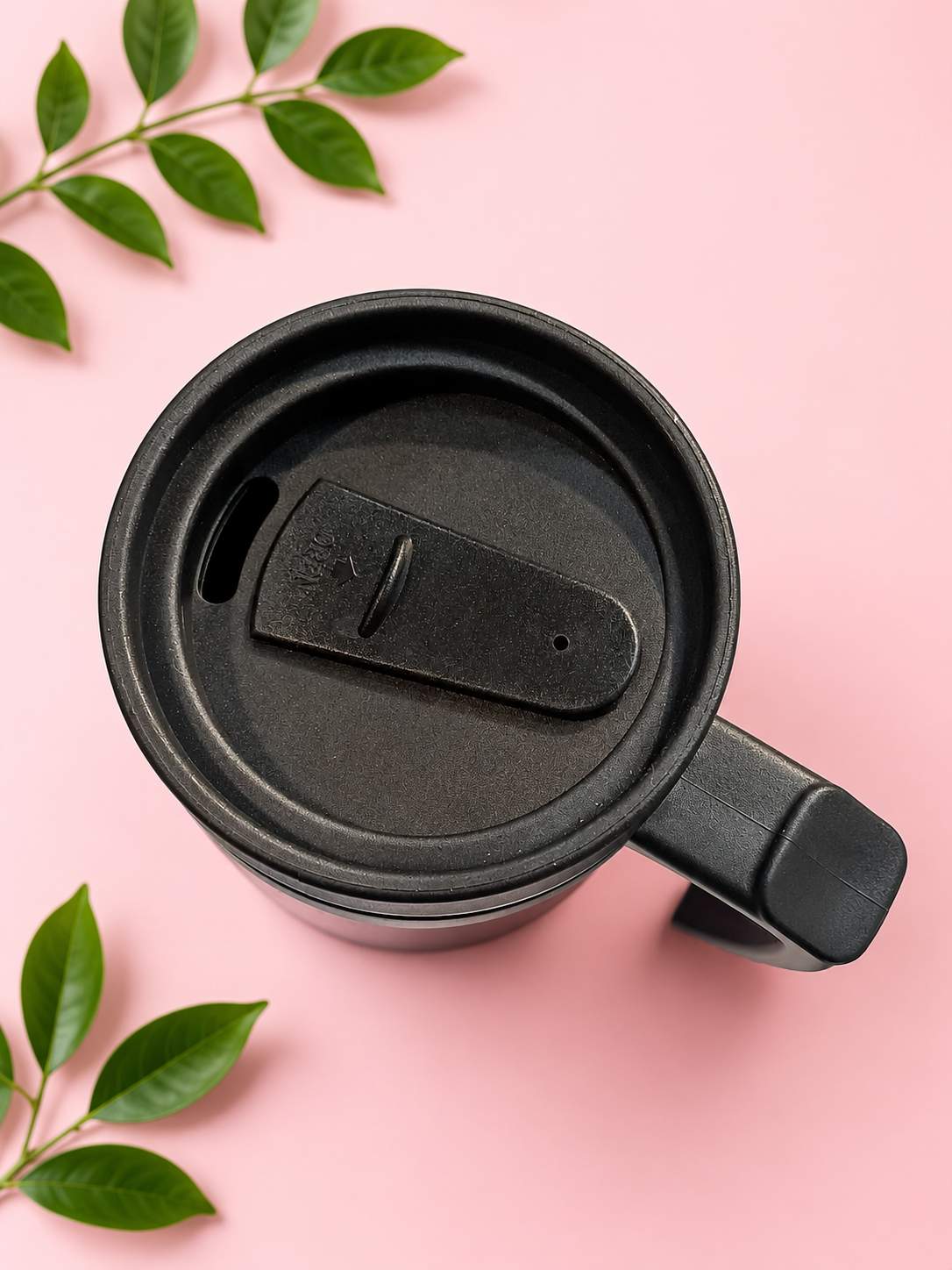 PINK INSULATED TRAVEL MUG