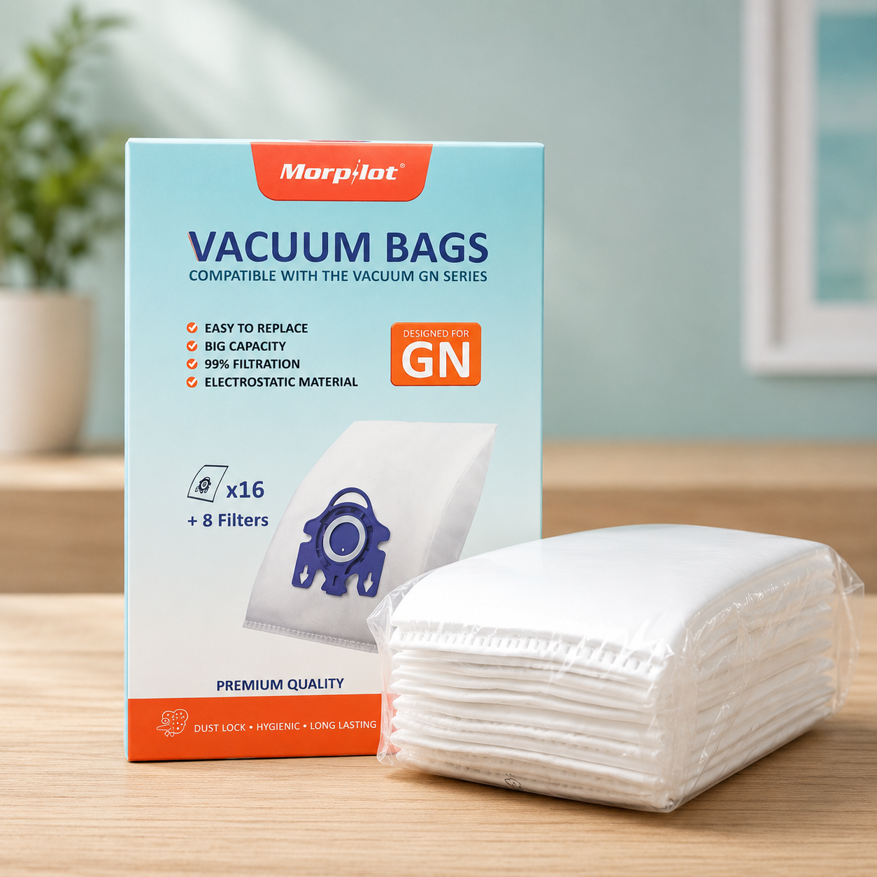 VACUUM BAGS - FOR EXTRA STORAGE IN LUGGAGE - by MORPILOT