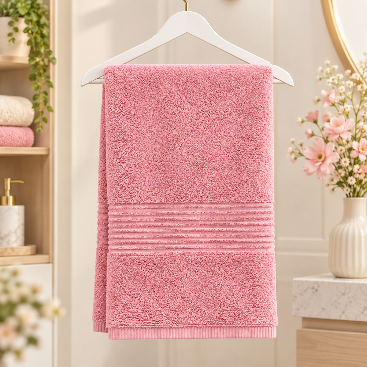 HIGH ST BRAND - BATH TOWEL - LUXURY EGYPTIAN COTTON - SUPER ABSORBENT - 600GSM - (70cm*125cm)
