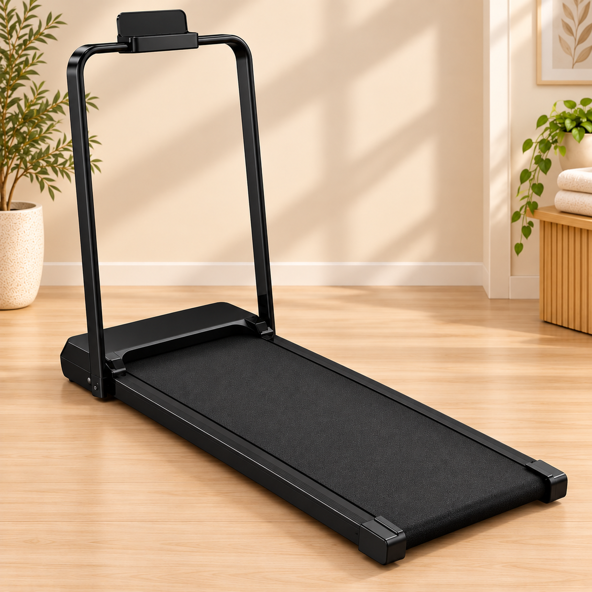 TREADMILL PLUS - RUNNING/ WALKING PAD - BLACK EDITION - (model no: T4225) by MOBVOI HOME