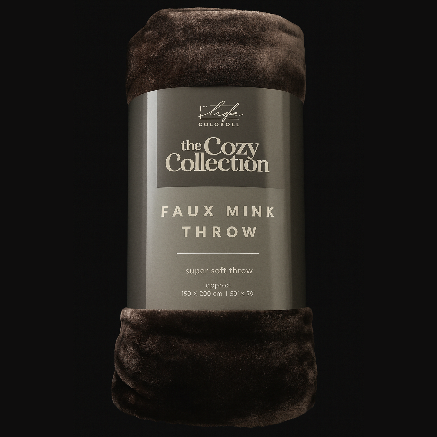 FAUX MINK THROW 150 x 200CM(7 Multiple colors)
