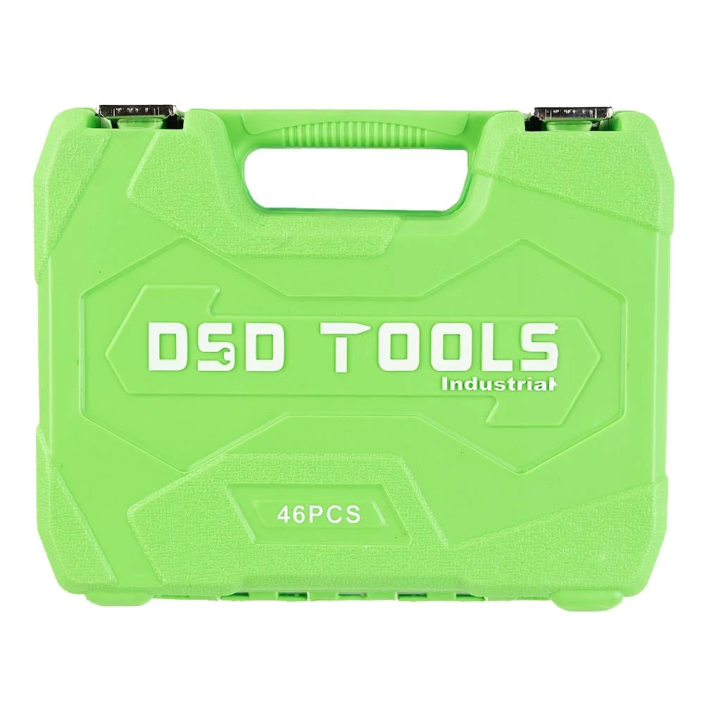 DSD TOOLS 46 Piece 1/4" DR Metric Socket & Bit Set DS1036