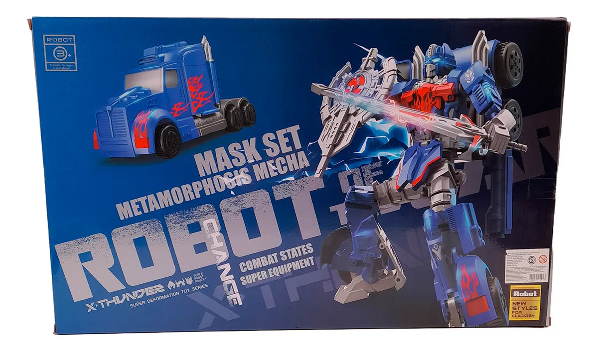 Transformer Autobot Doll and Mask Children's Toy Kit