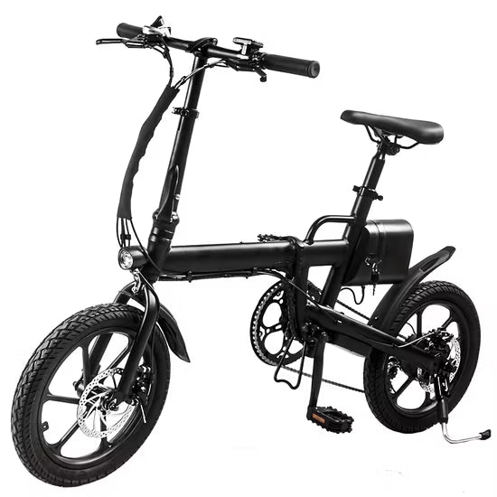 16" Foldable Lightweight Electric Bike – Compact, Portable, Long-Range