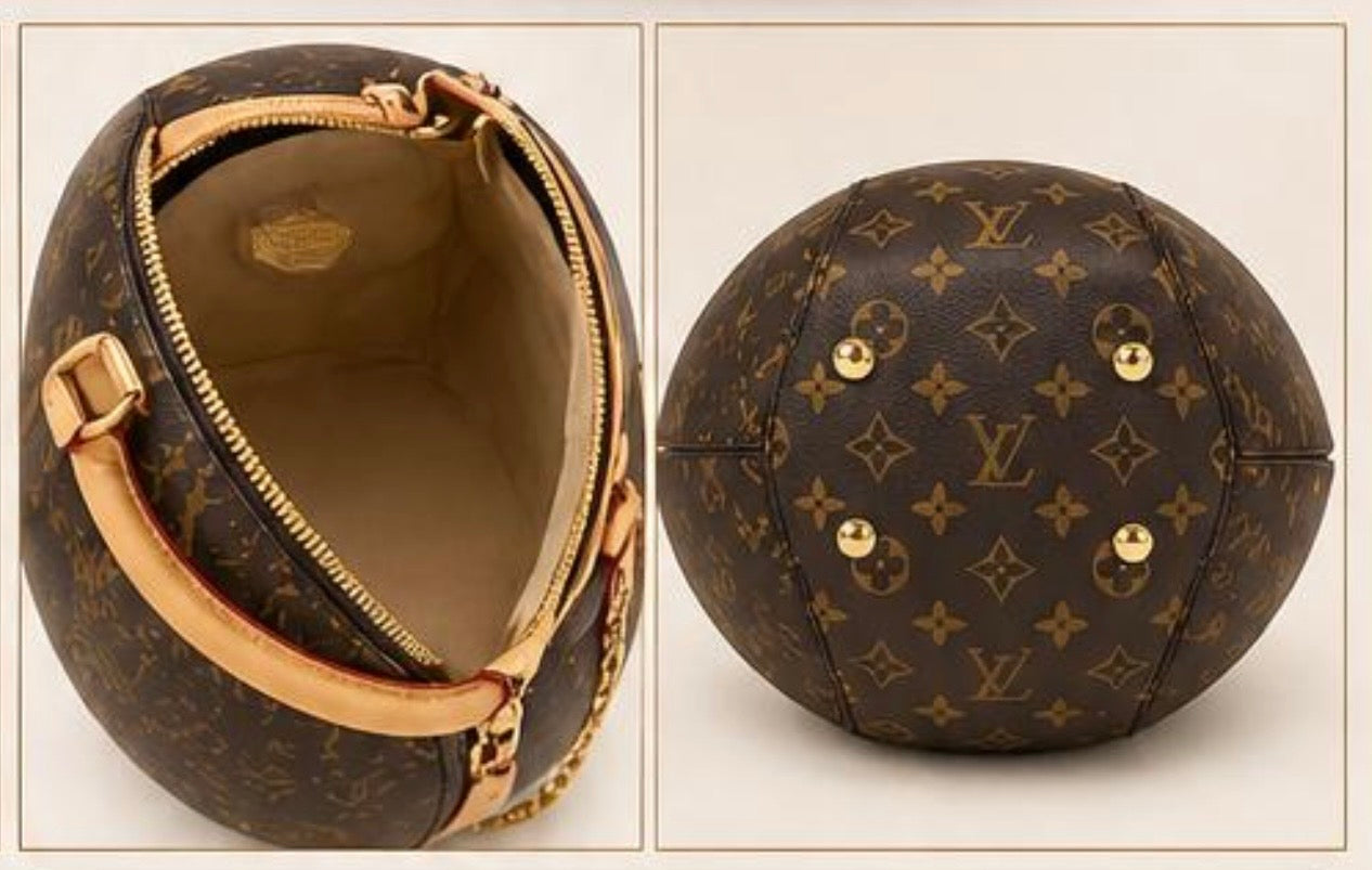 Authentic Louis Vuitton Monogram Egg-Shaped Handbag - PRELOVED