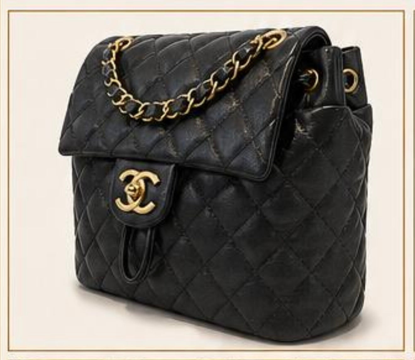 LUXURY CHANEL TRENDY CC BACKPACK - PRELOVED