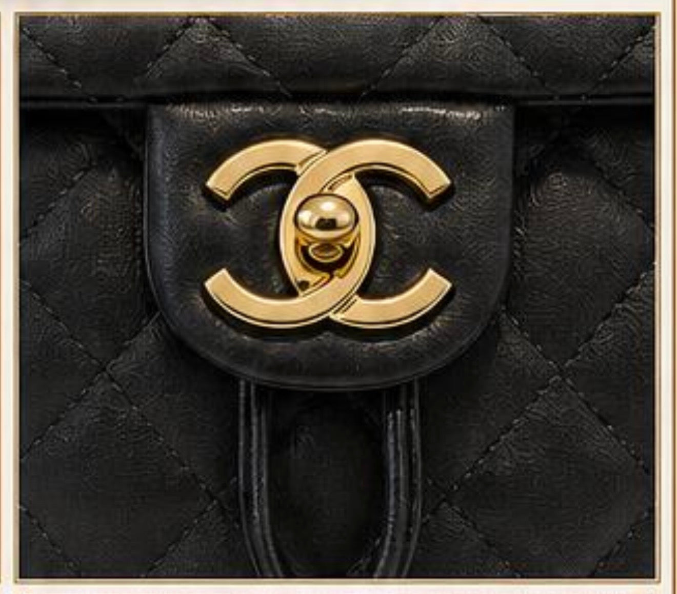 LUXURY CHANEL TRENDY CC BACKPACK - PRELOVED