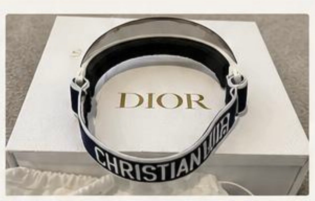 DIOR J'ADIOR SUN VISOR CAP - PRELOVED